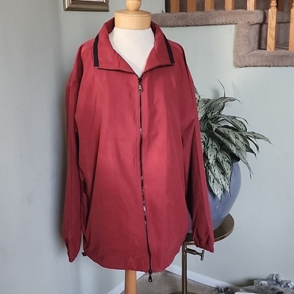 Monterey Club Men's Microfiber Satin Contrast Jacket #1768-020 - Picture 2 of 12